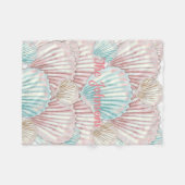 シーシェカラフルルクラスター フリースブランケット (正面(横))