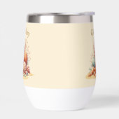 シーシェパーソナライズされたルワインタンブラー (左面)