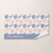 シーシェパーソナライズされたル バスタオルセット (ハンドタオル)