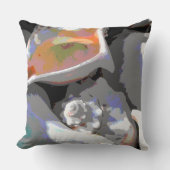 シーシェルが閉じる クッション (正面)