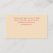 シーシェルと厚板 名刺 (裏面)