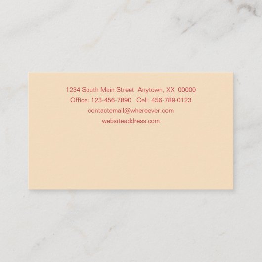 シーシェルと厚板 名刺 (裏面)