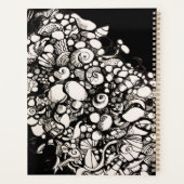 シーシェルと小石のスケッチ プランナー手帳 (裏面)