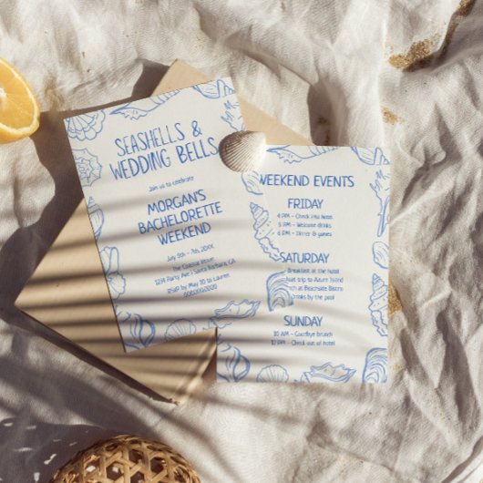 シーシェルと結婚ズベルのバチェロレッテ週末 招待状