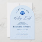 シーシェルと結婚ズベルズコーストブライダルシャワー 招待状 (正面)