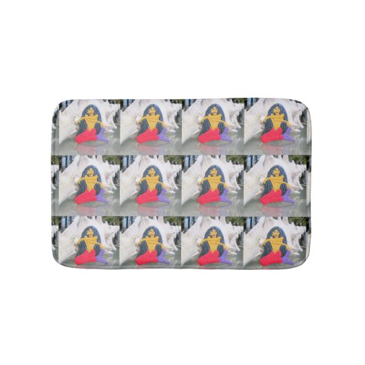 シーシェルに対するタントラの人魚 バスマット (正面)