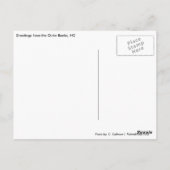 シーシェルのビーチポストカード ポストカード (裏面)