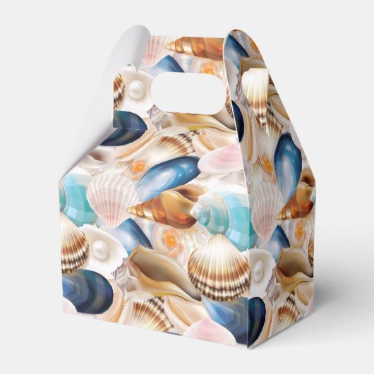 シーシェルの下パターン(の模様が)ある フェイバーボックス (裏面サイド)