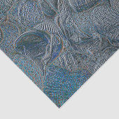 シーシェルの海ビーチブルーメタリックデクページ 薄葉紙 (詳細)