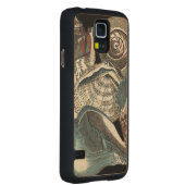 シーシェルアンソロジー CarvedメープルGalaxy S5スリムケース (右)