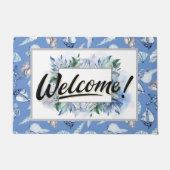 シーシェルウェルカムフォーマット ドアマット (正面)