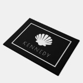 シーシェルウェルカム ドアマット (アングル)