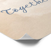 シーシェルウォーター引用文(1 / 3)ウォールアート ポスター (角)