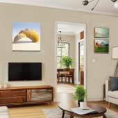 シーシェルウォールアートビーチデコールインスパイア海 キャンバスプリント