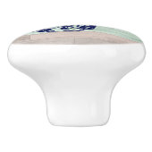 シーシェルウッド航海のビーチシェルブルーピーチ セラミックノブ (側面)