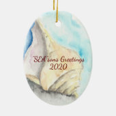 シーシェルオーナメント セラミックオーナメント (裏面)