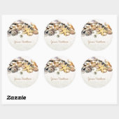 シーシェルカスタムズのシール ラウンドシール (シート)