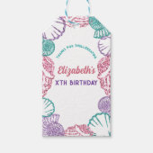 シーシェルガールズ誕生日 ギフトタグ (正面)