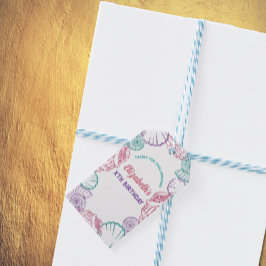 シーシェルガールズ誕生日 ギフトタグ