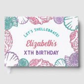 シーシェルガールズ誕生日 ゲストブック (正面)