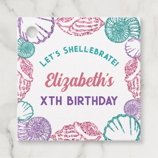 シーシェルガールズ誕生日 フェイバータグ (正面)