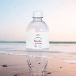 シーシェルガールズ誕生日 ペットボトルラベル