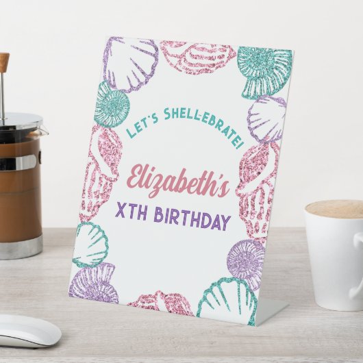 シーシェルガールズ誕生日 台座サイン (インサイチュ)