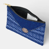 シーシェルクラッチバッグプリントカットソーバッグ アクセサリーポーチ (見開き)