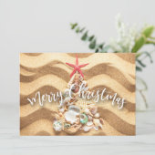 シーシェルクリスマスグリーティングカード シーズンカード (スタンド正面)