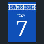 シーシェルグリッドビーチ結婚式ブルーホワイトカスタム テーブルナンバー<br><div class="desc">可愛いテーブルナンバーカードでおもしろい結婚に最適！手作りアート！の、海結婚辺のブライダルシャワー、バチェロレッテ、婚約パーティ、誕生日に最適。完全にカスタマイズ可能上クリックの「パーソナライズ」で文字を編集。「クリックデザインツールを使用して編集」を使用してフォント、色、配置を調整し、好みの背面デザインを削除もしする。私の店のデザイン違うや色もチェックする。インディペンデント・アーティストを応援してくれてありがとう！すべての作品とデザインは私によって作られる。私は絵を描くのが大好絵を描き!私と感謝していのショッピングと私の創造性をサポート！:)私の店にもっと色やデザインをチェック。プロフィもしールの下にカスタムクリック「メッセージ」を置いてtouchを！</div>