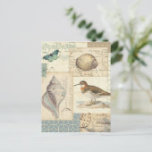 シーシェルコラージュ ポストカード (スタンド正面)