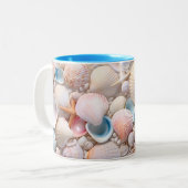 シーシェルコーヒーマグ ツートーンマグカップ (正面左)