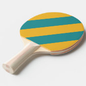 シーシェルサンライズはっきりしたストライプ 卓球ラケット (正面アングル)