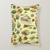 シーシェルシェルモルルスククラムエレガントクラシックアート アクセントクッション (正面(垂直))