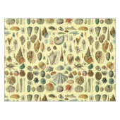 シーシェルシェルモルルスククラムエレガントクラシックアート テーブルクロス (正面(横))