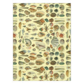 シーシェルシェルモルルスククラムエレガントクラシックアート テーブルクロス (正面)