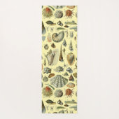 シーシェルシェルモルルスククラムエレガントクラシックアート ヨガマット (裏面)