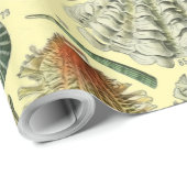 シーシェルシェルモルルスククラムエレガントクラシックアート ラッピングペーパー (ロールコーナー)