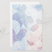 シーシェルシーンパターン 便箋 (正面/裏面)