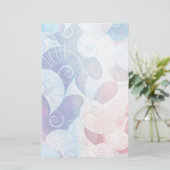 シーシェルシーンパターン 便箋 (スタンド正面)