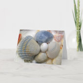 シーシェルスクリスチャンフレンド誕生日 カード (正面)