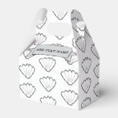 シーシェルスケッチスケッチパターン名前をカスタムする フェイバーボックス (裏面サイド)