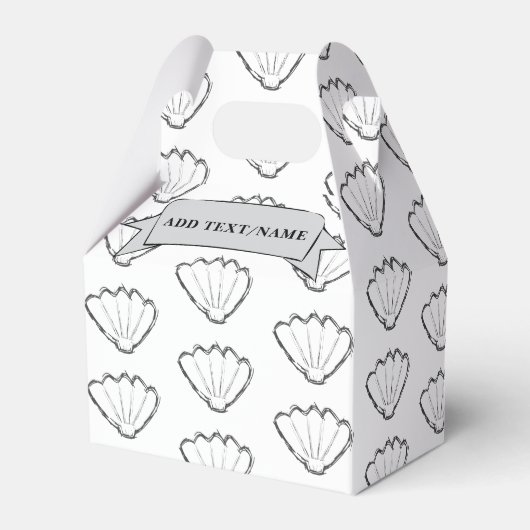 シーシェルスケッチスケッチパターン名前をカスタムする フェイバーボックス (裏面サイド)