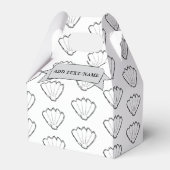 シーシェルスケッチスケッチパターン名前をカスタムする フェイバーボックス (正面サイド)