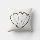 シーシェルスケッチ クッション (裏面)