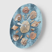 シーシェルスコレクション ラージ壁時計 (傾斜)