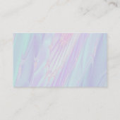 シーシェルスタイルパターン。の結婚客席カード プレイスカード (裏面)