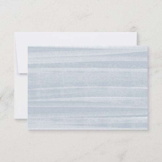 シーシェルスターフィッシュビーチ結婚式の食事の選択 出欠カード (裏面)