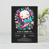 シーシェルズアクソロトルマジカル誕生日 招待状 (スタンド正面)