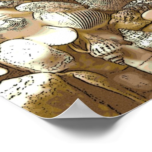 シーシェルズアットザビーチ ポスター (角)